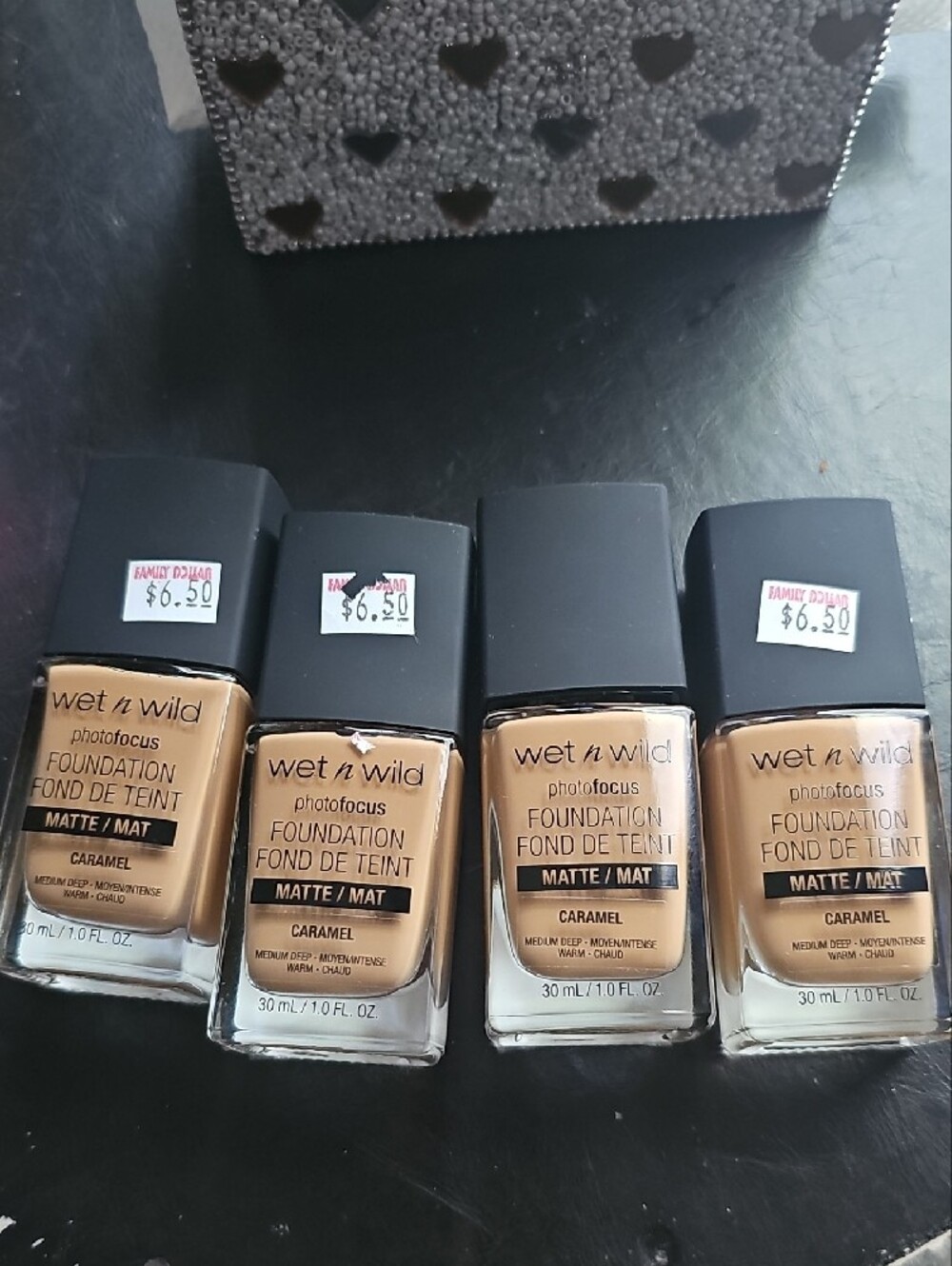 wet n wild Photofocus Foundation - Caramel Shades (Set of 4)